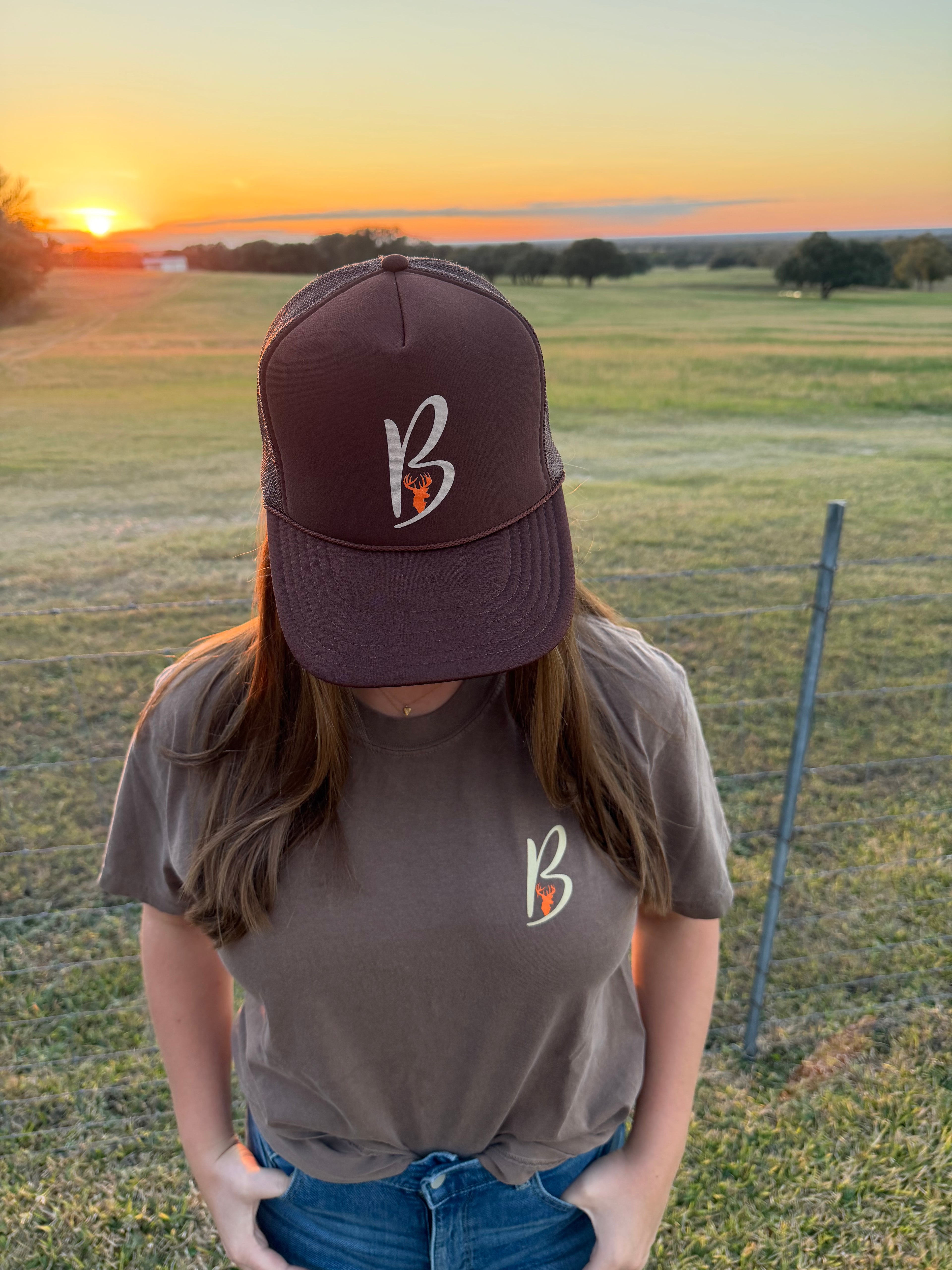Brown Trucker